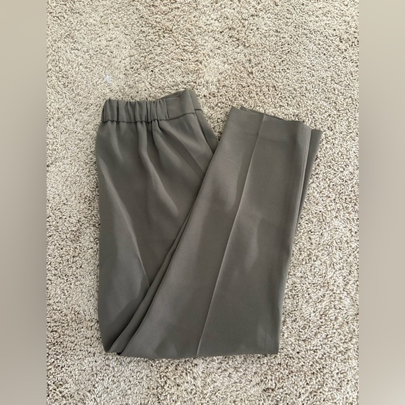 Aritzia Babaton Conan Olive Green pant size 4 - Picture 3 of 8